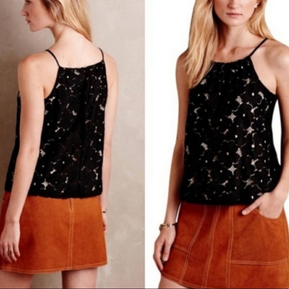 Anthropologie LIV Los Angeles lace tank
